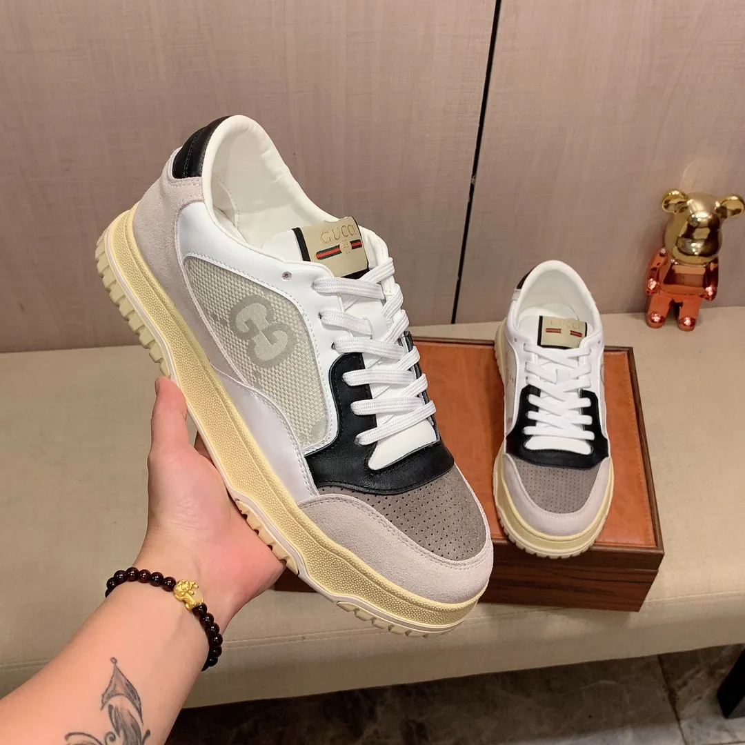 Men's Men's Shoes💰442💰💰🎩🎩[Lightning][Lightning] "GUCCI*" The latest and most popular casual shoes, top brand [Seduce] luxury ~ purchasing agent, top quality ~. [Strong] The upper is made of imported breathable cloth fabric with cowhide material ➕ breathable sheepskin feet (•) and fine workmanship. The original stylish and stylish soft rubber wear-resistant and non-slip outsole is light and comfortable on the feet. The real thing looks better in real photos. No. 013: code: 38-44, 3️⃣ colors selected